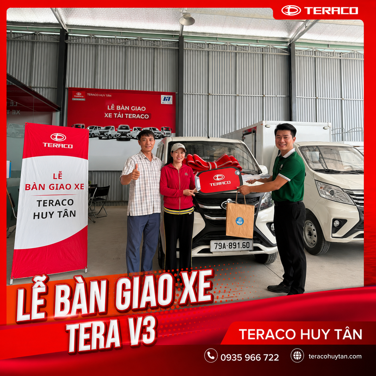 Bàn giao TERA V3 trong tháng 8 tại Teraco Huy Tân – Khởi đầu mới cho hành trình kinh doanh