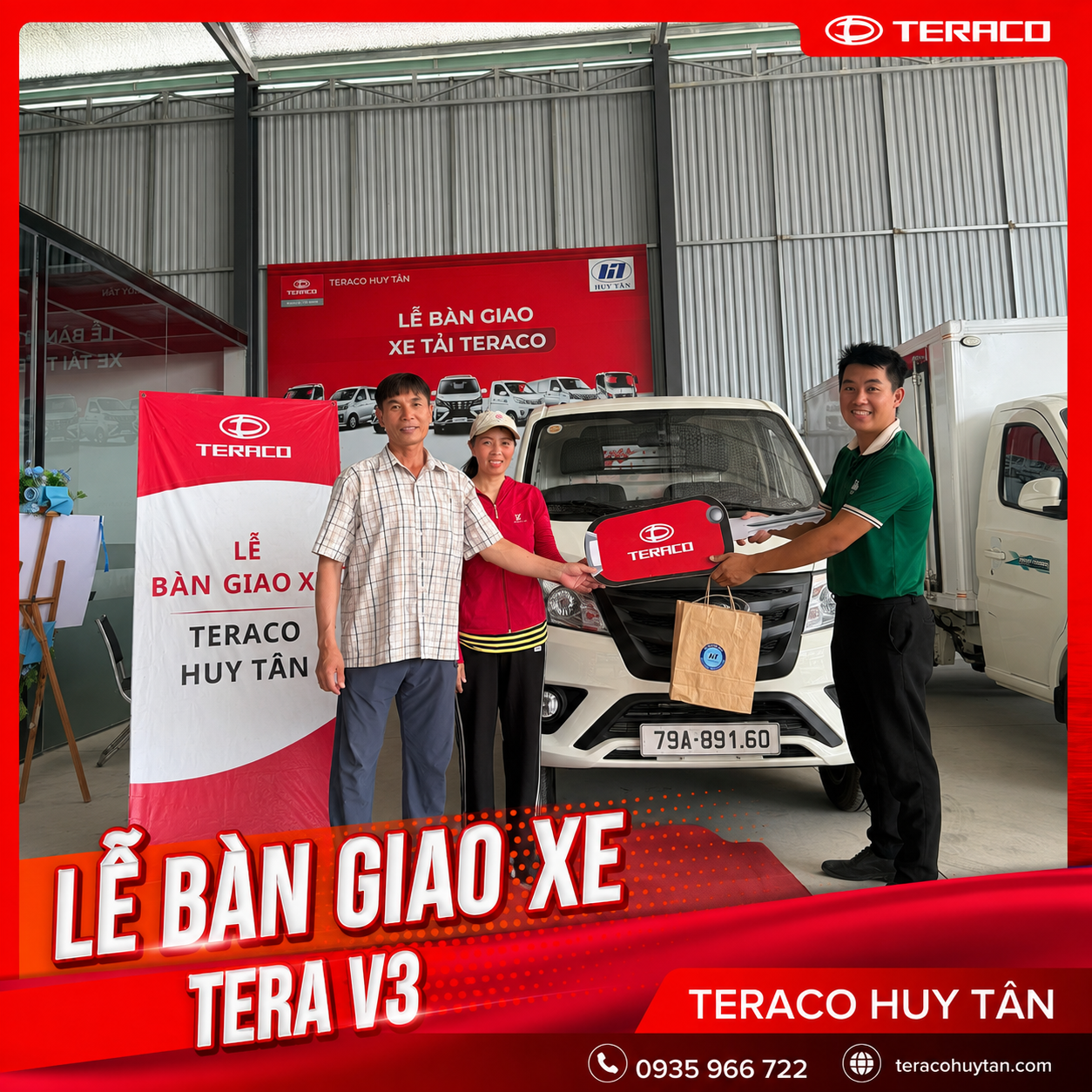 Bàn giao TERA V3 trong tháng 8 tại Teraco Huy Tân – Khởi đầu mới cho hành trình kinh doanh