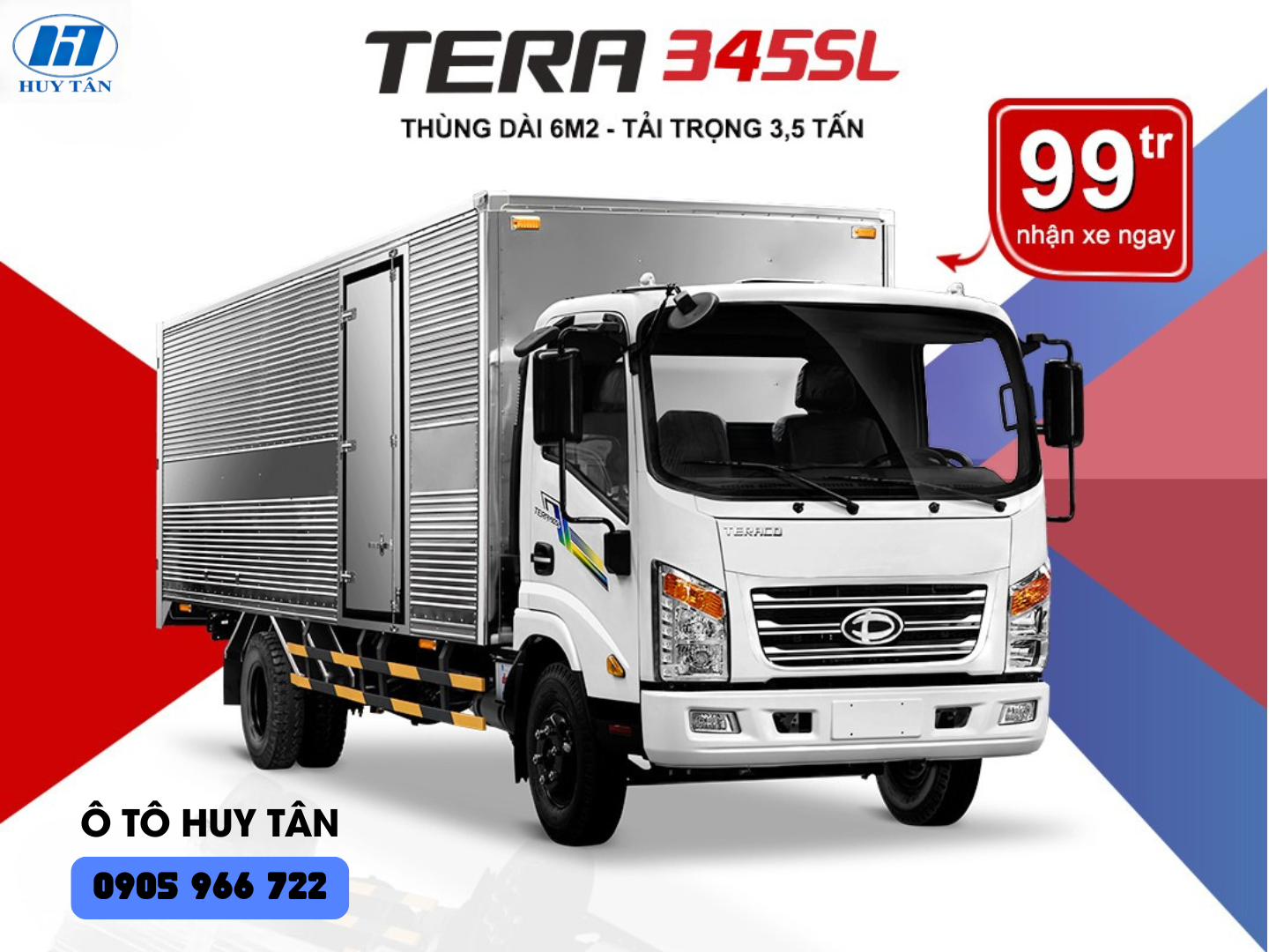 Tera 345 SL Plus: Giải Mã "Sát Thủ" Thùng Dài 6.3m