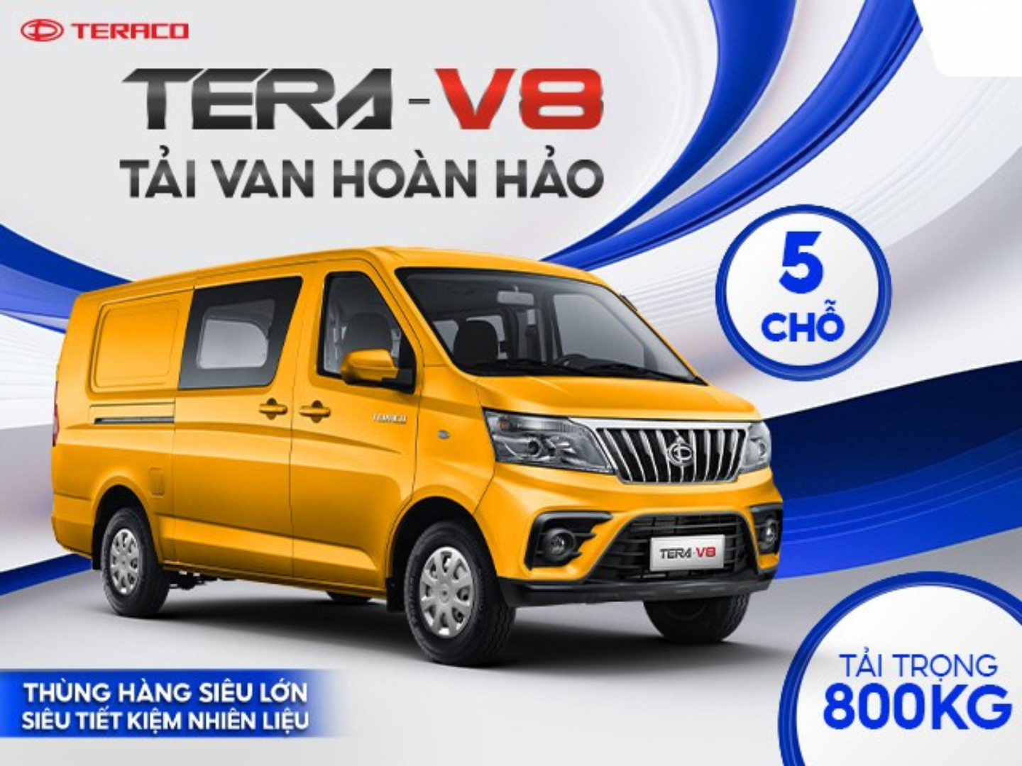 Tera-V8 — Xe tải van “đa-năng” của Daehan Motors