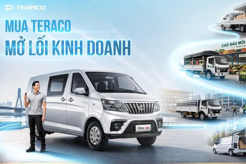 Ưu đãi vàng cho các dòng xe Teraco trong tháng 9/2026
